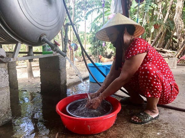 Hàng nghìn người dân xã Mai Thủy, huyện Lệ Thủy thiếu nước sinh hoạt