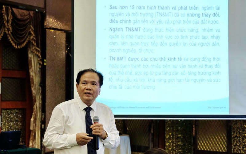 ông Nguyễn Thế Chinh - Viện trưởng viện Chiến lược, Chính sách TN&MT