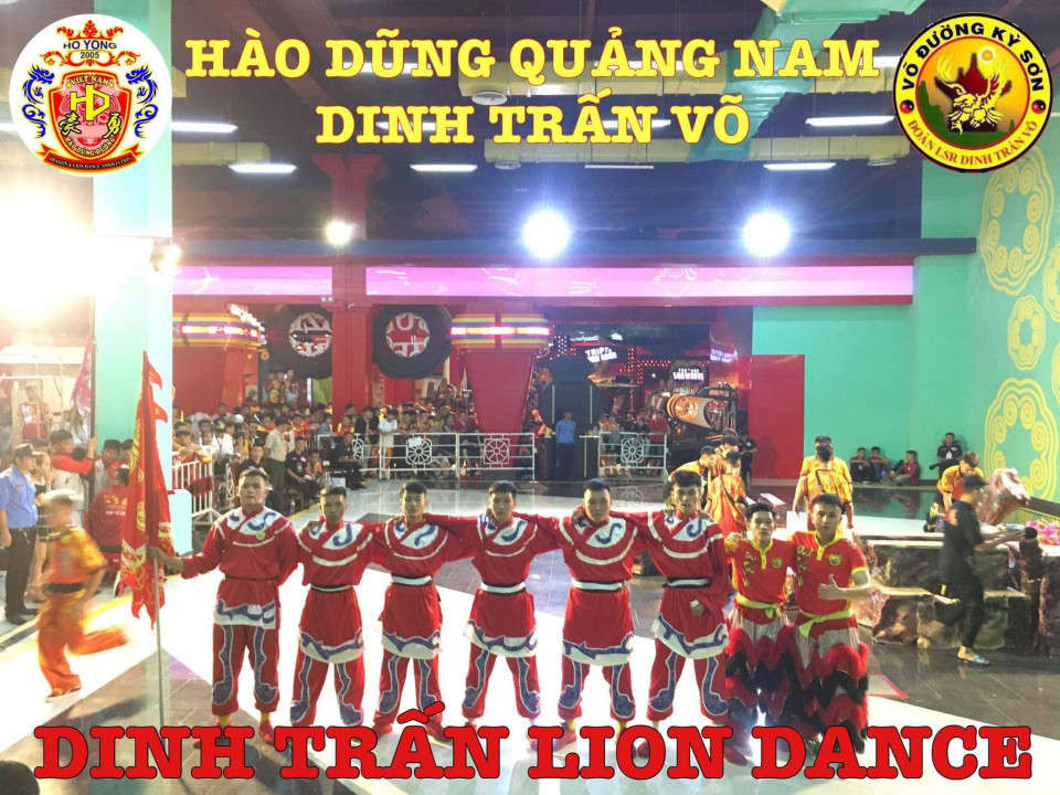 Đội LSR Dinh Trấn Võ Quảng Nam (Việt Nam) đã xuất sắc giành giải Nhất Lân Địa bửu