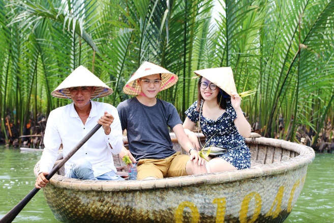 Rừng dừa gắn liền với sinh kế người dân vùng sông nước Cẩm Thanh, Hội An