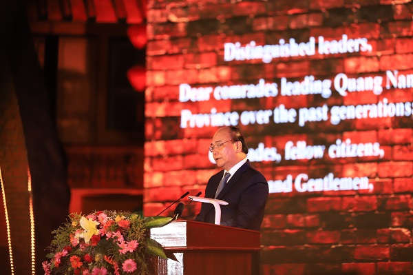 Thủ tướng Nguyễn Xuân Phúc đánh giá cao công tác bảo tồn, phát huy giá trị di sản của Quảng Nam