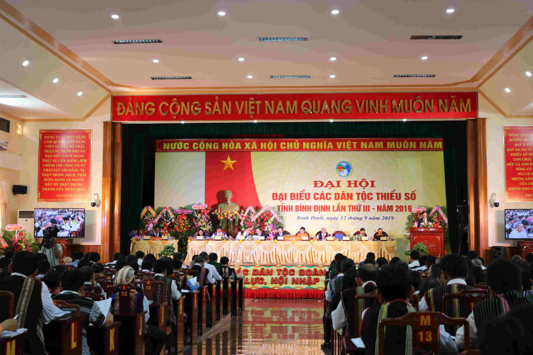 Quang cảnh Đại hội Đại biểu các dân tộc thiểu số lần thứ III năm 2019