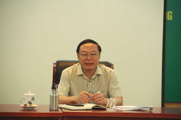 Thứ trưởng Bộ Tài nguyên và Môi trường Lê Công Thành chủ trì cuộc họp 