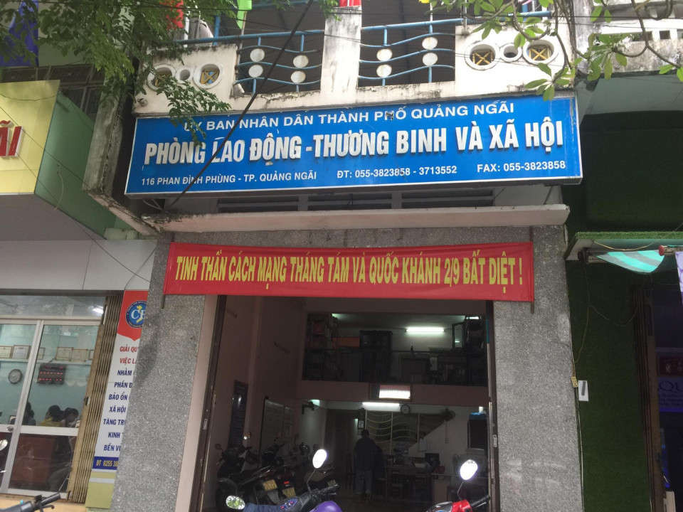 Phòng LĐ-TB&XH TP. Quảng Ngãi