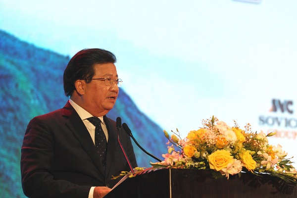 Phó Thủ tướng Trịnh Đình Dũng phát biểu tại Diễn đàn Doanh nhân Việt Nam 
