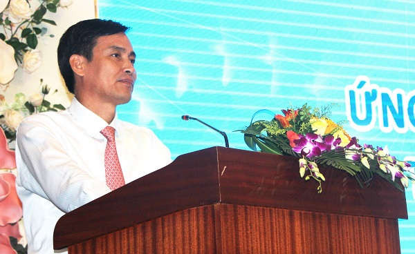 Thứ trưởng Bộ TN&MT Trần Quý Kiên phát biểu tại Hội nghị