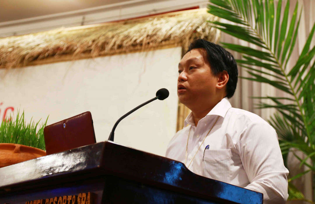 Ông Nguyễn Hưng Thịnh- Phó Tổng cục trưởng Tổng cục Môi trường (Bộ Tài nguyên và Môi trường) đóng góp ý kiến 