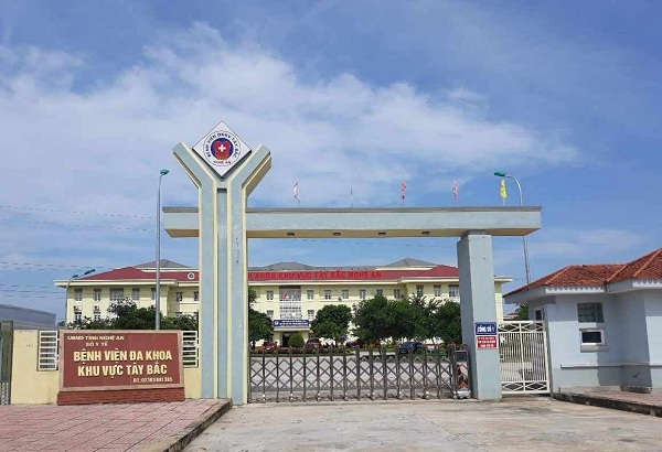 Bệnh viện Đa Khoa Khu vực Tây Bắc Nghệ An – Nơi xảy ra sự việc đang tiếc