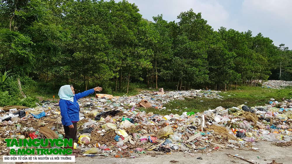 Cẩm Thủy (Thanh Hóa): Người dân khổ vì bãi rác “bội thực”