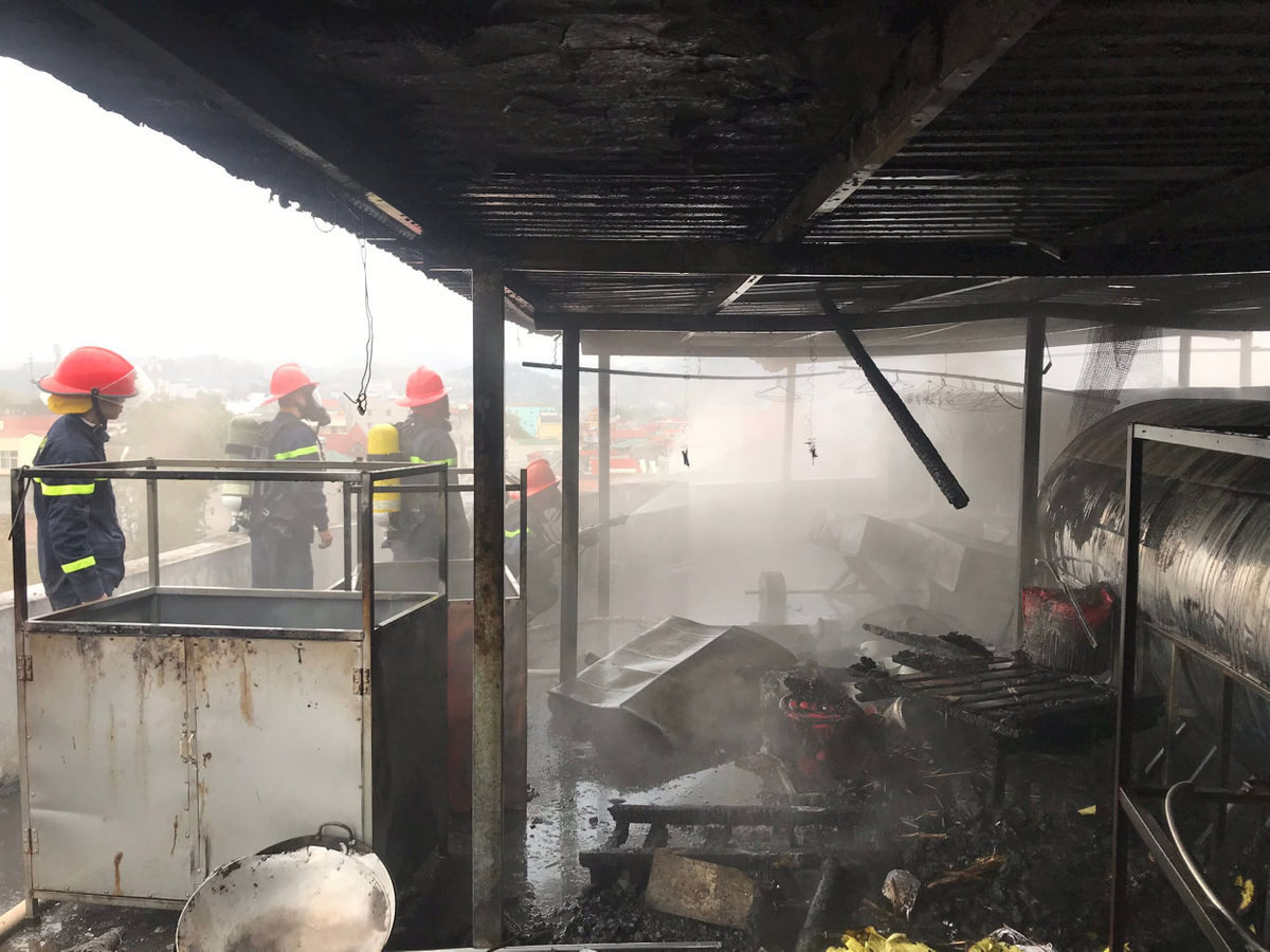 “Bà Hỏa” thiêu cháy nhà hàng giữa trung tâm Thành phố Cao Bằng 