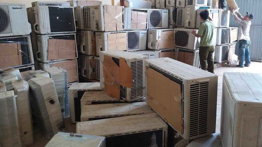 Quảng Bình: Bắt giữ vụ vận chuyển gần 1.000 bộ điện lạnh cũ trái phép