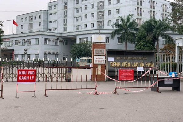 2 trường hợp cách ly tại Bệnh viện Phổi Quảng Ninh có kết quả âm tính