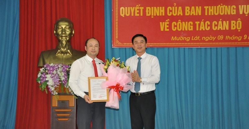 Thanh Hóa: Điều động, bổ nhiệm nhân sự huyện Mường Lát và Quan Sơn