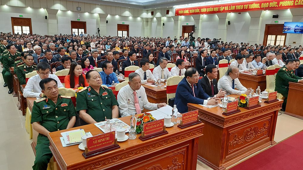 Tiền Giang: Khai mạc Đại hội đại biểu Đảng bộ tỉnh lần thứ XI