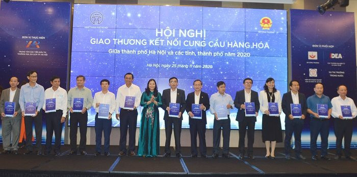 Hà Nội ký kết nối giao thương cung cầu với 60 tỉnh, thành phố trên cả nước