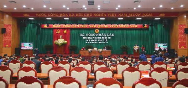 Thái Nguyên: Khai mạc Kỳ họp thứ 12, HĐND tỉnh khóa XIII, nhiệm kỳ 2016-2021