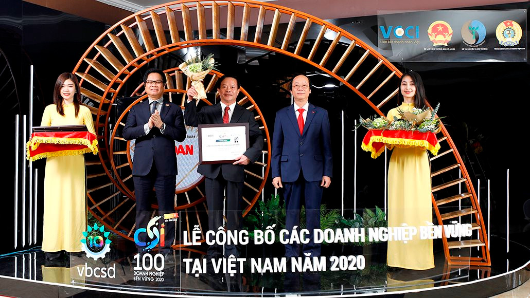  Vedan Việt Nam duy trì danh hiệu “Top doanh nghiệp phát triển bền vững năm 2020”