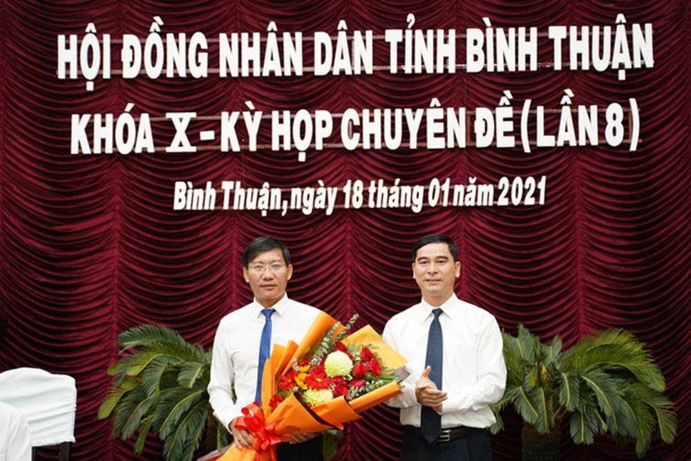 Ông Lê Tuấn Phong được bầu làm Chủ tịch UBND tỉnh Bình Thuận 