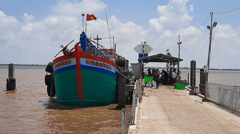 Đến nay, tỉnh có 3 cảng cá đang hoạt động, khả năng phục vụ 150 lượt tàu cá/ngày./.