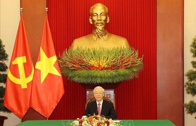 Tổng Bí thư Nguyễn Phú Trọng điện đàm với Tổng Bí thư, Chủ tịch nước Trung Quốc Tập Cận Bình