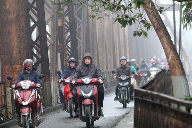 Thời tiết ngày 2/1: Bắc Bộ mưa rét, nhiệt độ thấp nhất 10 độ C