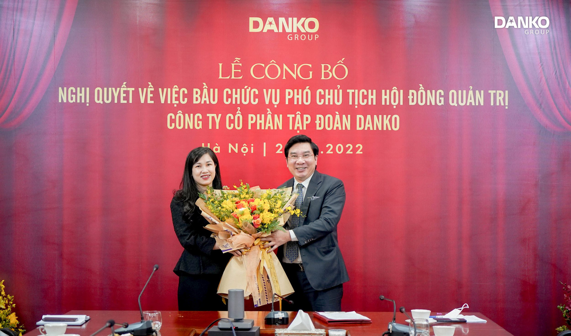 Bà Trần Thị Thu Thủy; Phó Chủ tịch Tập đoàn;Danko Group