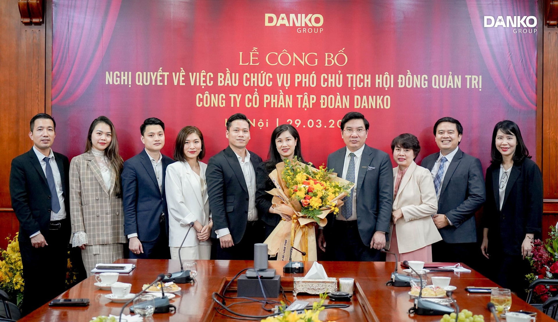 Bà Trần Thị Thu Thủy được bầu làm Phó Chủ tịch Hội đồng Quản trị Danko Group