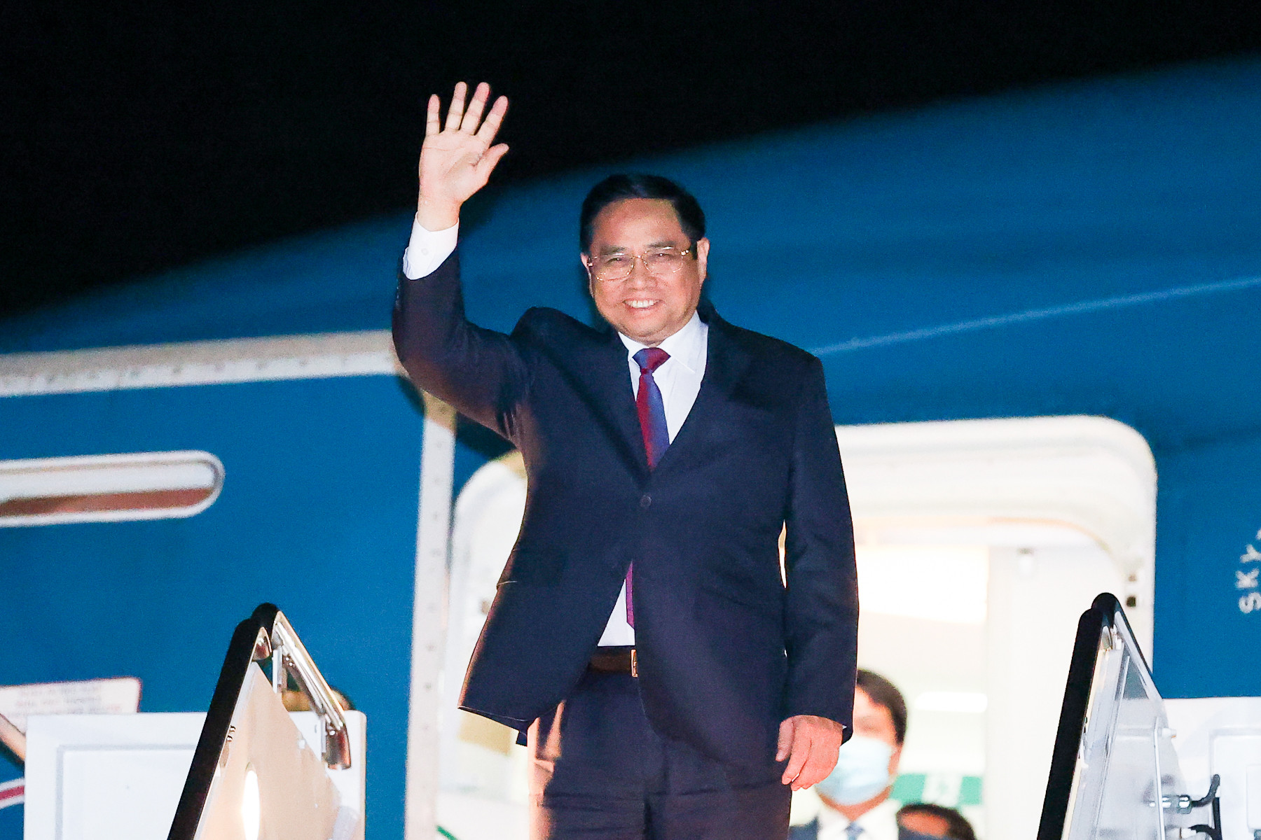 Thủ tướng Phạm Minh Chính tới Washington dự Hội nghị Cấp cao Đặc biệt ASEAN - Hoa Kỳ - Ảnh 1.