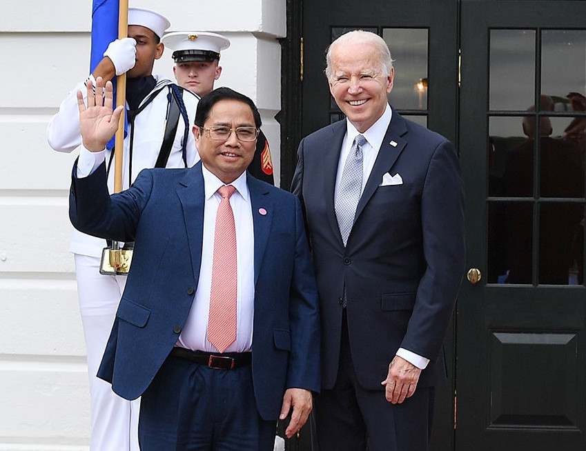 Thủ tướng Phạm Minh Chính gặp Tổng thống Hoa Kỳ Joseph Biden    - Ảnh 1.