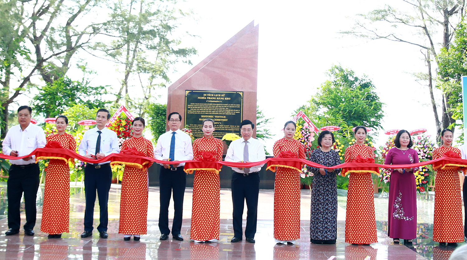 Khánh thành công trình chỉnh trang Di tích Nghĩa trang Hàng Keo tại Côn Đảo - Ảnh 3.
