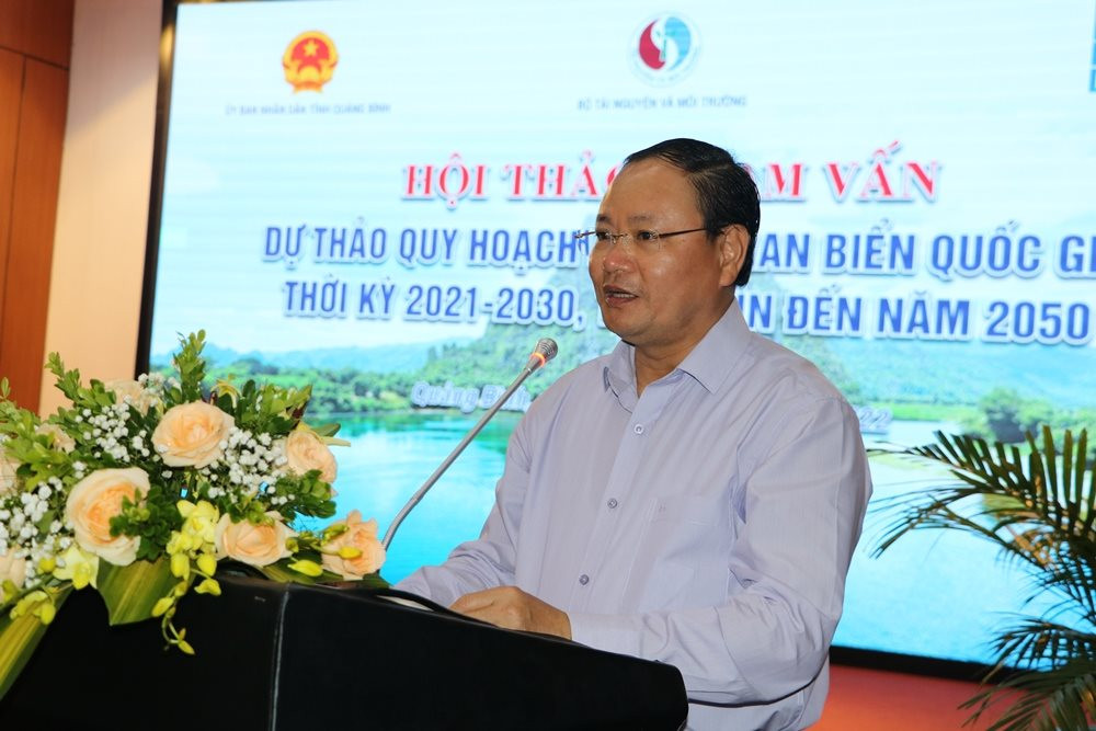 Tham vấn dự thảo Quy hoạch không gian biển quốc gia các tỉnh có biển từ Hà Tĩnh đến Quảng Ngãi