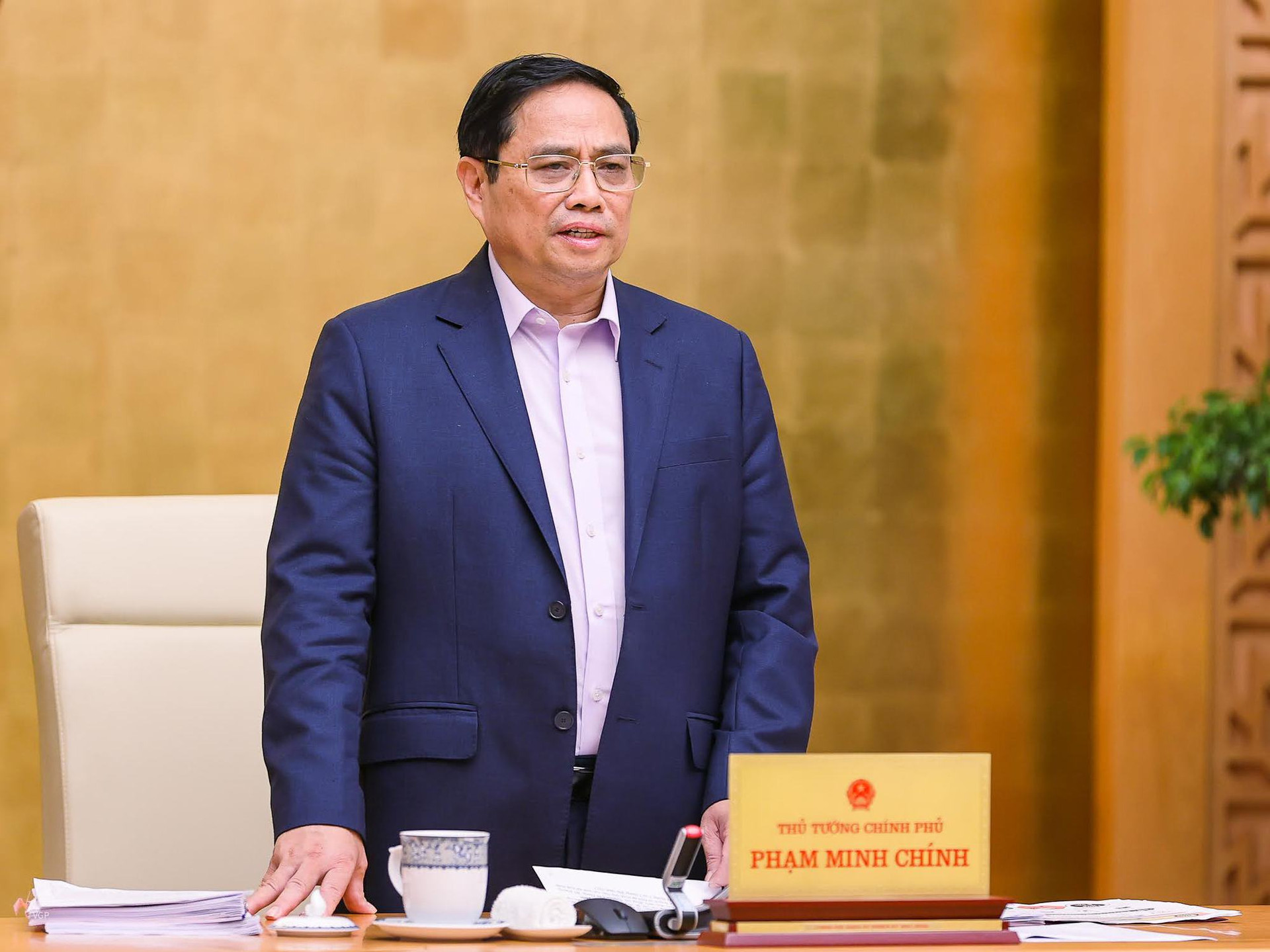 Thủ tướng Phạm Minh Chính chủ trì phiên họp Chính phủ thường kỳ tháng 5/2022 - Ảnh 1.