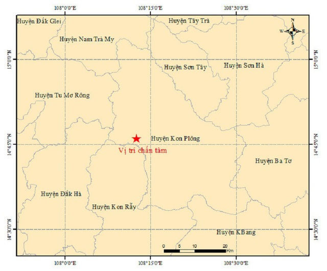 Cần nghiên cứu chuyên sâu để đánh giá động đất cực đại ở Kon Plông