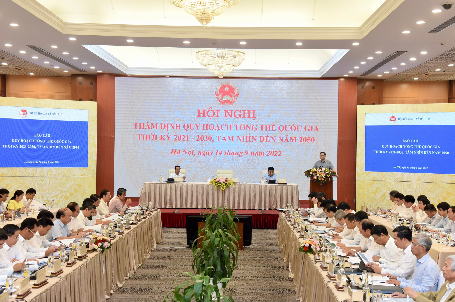 Thủ tướng Phạm Minh Chính chủ trì hội nghị thẩm định Quy hoạch tổng thể quốc gia - Ảnh 3.