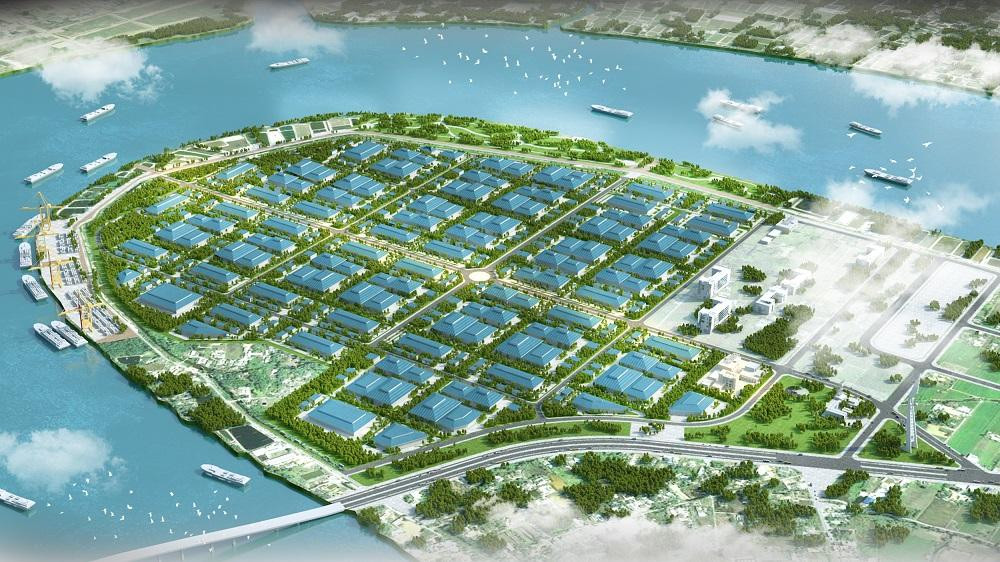 Đầu tư xây dựng kết cấu hạ tầng khu công nghiệp Bình Đông, tỉnh Tiền Giang - Ảnh 1.
