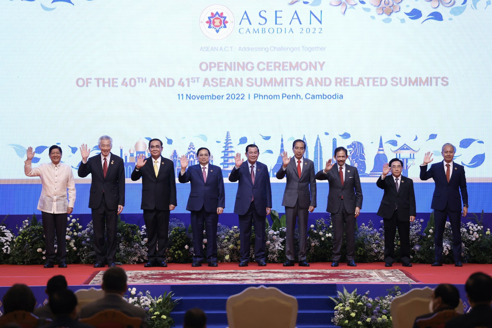 Thủ tướng Phạm Minh Chính tham dự lễ khai mạc chính thức Hội nghị Cấp cao ASEAN - Ảnh 5.