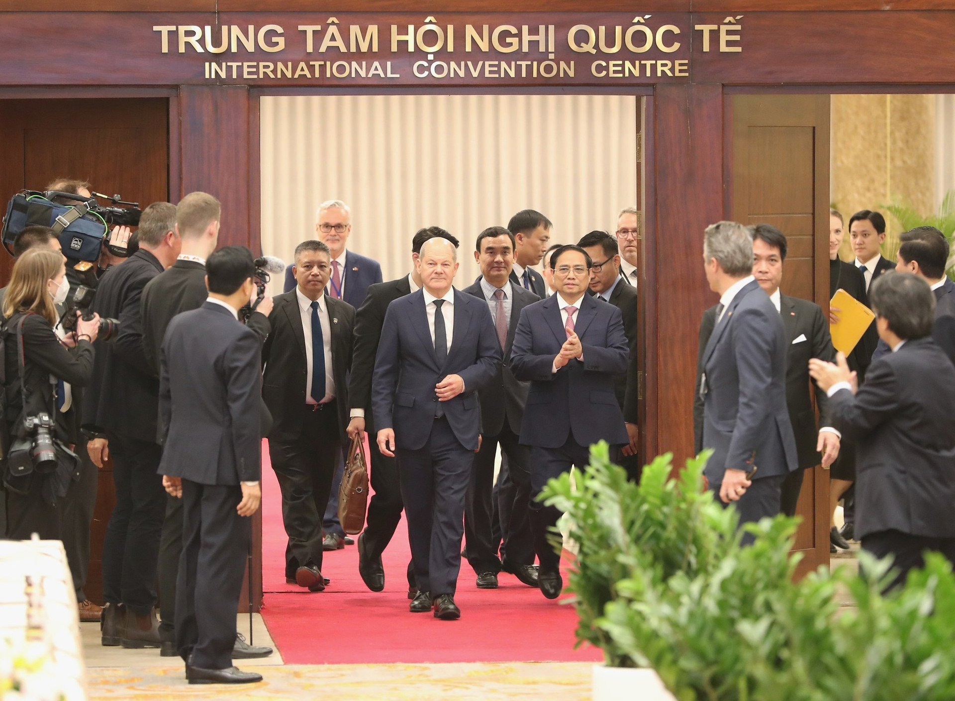 Thủ tướng Phạm Minh Chính: Hợp tác đầu tư – thương mại sẽ tiếp tục là trụ cột quan trọng trong quan hệ Việt Nam-Đức - Ảnh 1.