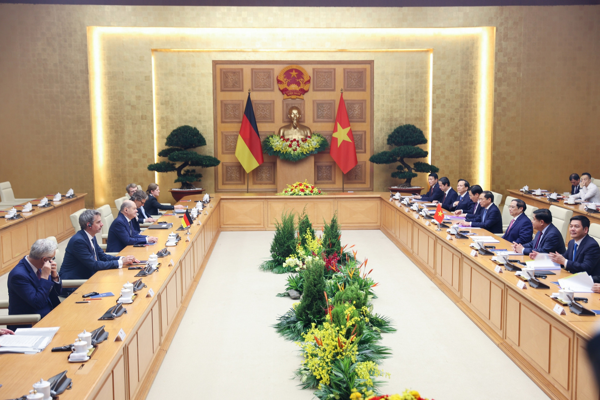 Thống nhất các phương hướng, biện pháp lớn thúc đẩy quan hệ đối tác chiến lược Việt Nam - Đức - Ảnh 1.