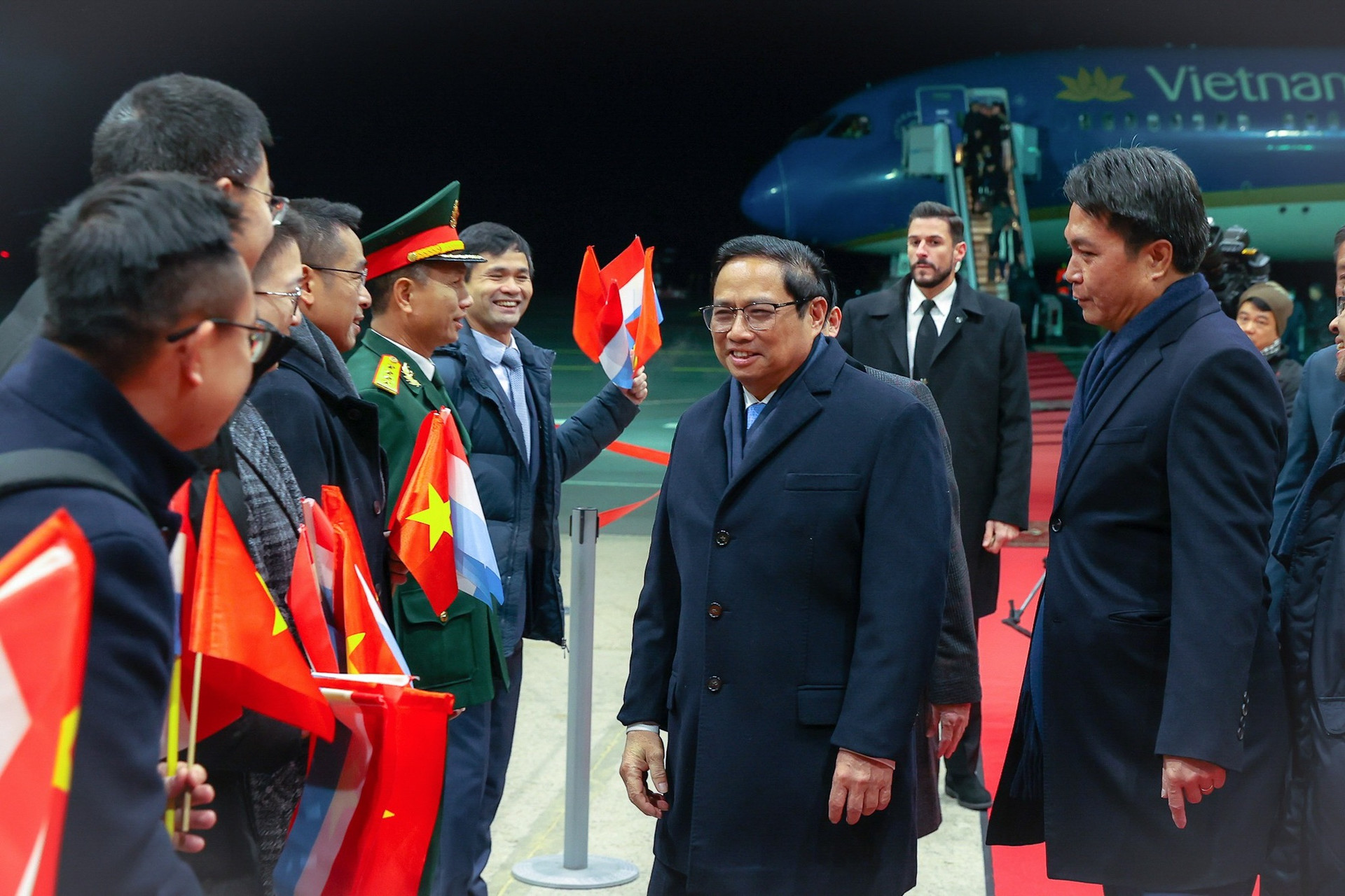 Thủ tướng Phạm Minh Chính bắt đầu thăm chính thức Luxembourg - Ảnh 4.