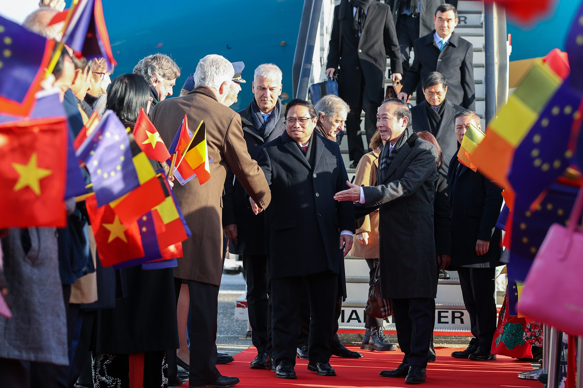 Thủ tướng bắt đầu chuyến thăm chính thức Vương quốc Bỉ và tham dự Hội nghị cấp cao ASEAN-EU - Ảnh 5.