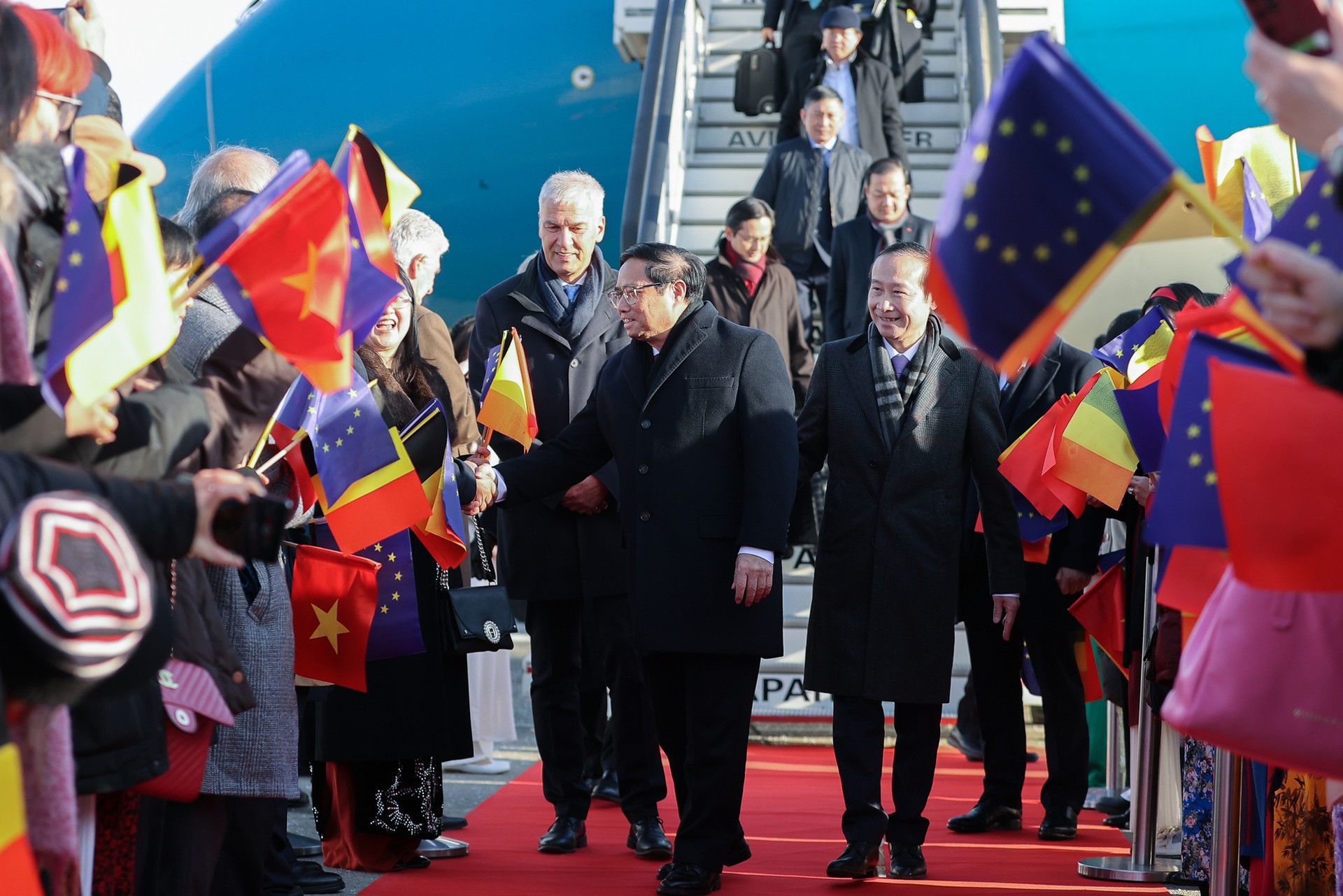 Thủ tướng bắt đầu chuyến thăm chính thức Vương quốc Bỉ và tham dự Hội nghị cấp cao ASEAN-EU - Ảnh 6.