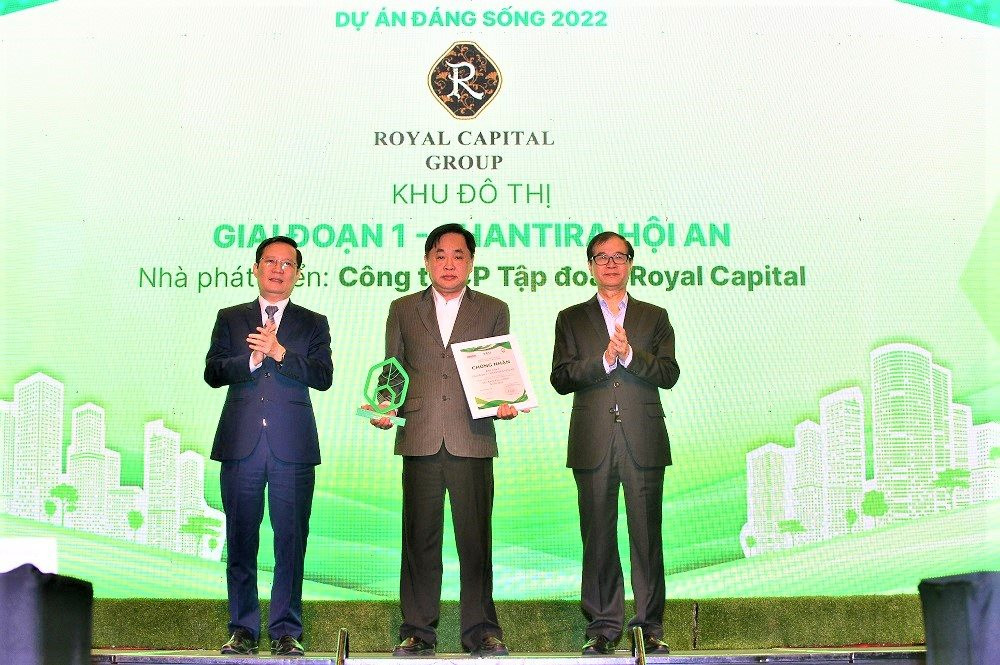 Royal Capital Group được vinh danh “Nhà phát triển dự án đáng sống 2022”