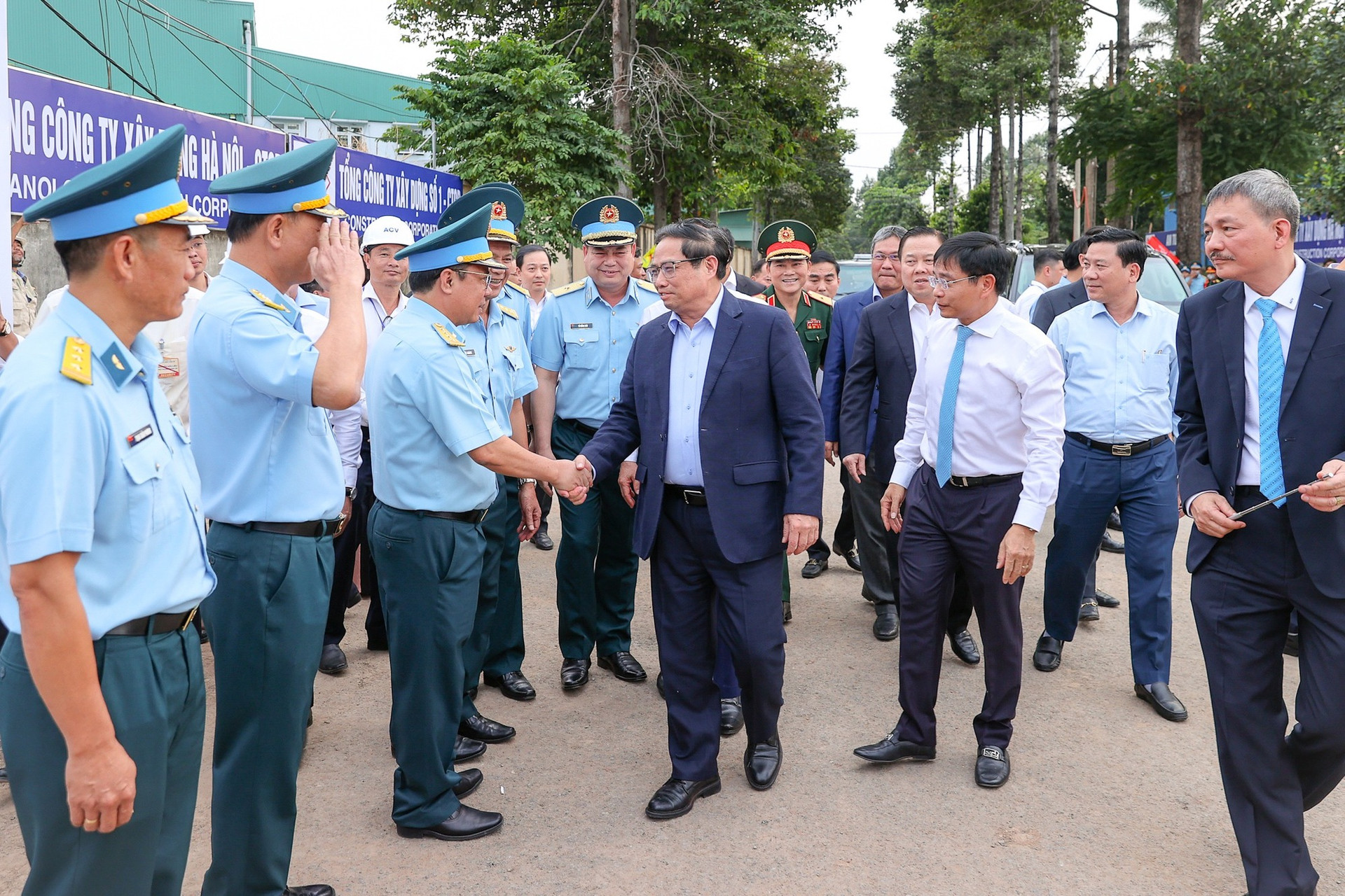 Thủ tướng Phạm Minh Chính dự lễ khởi công Nhà ga T3 sân bay Tân Sơn Nhất - Ảnh 4.