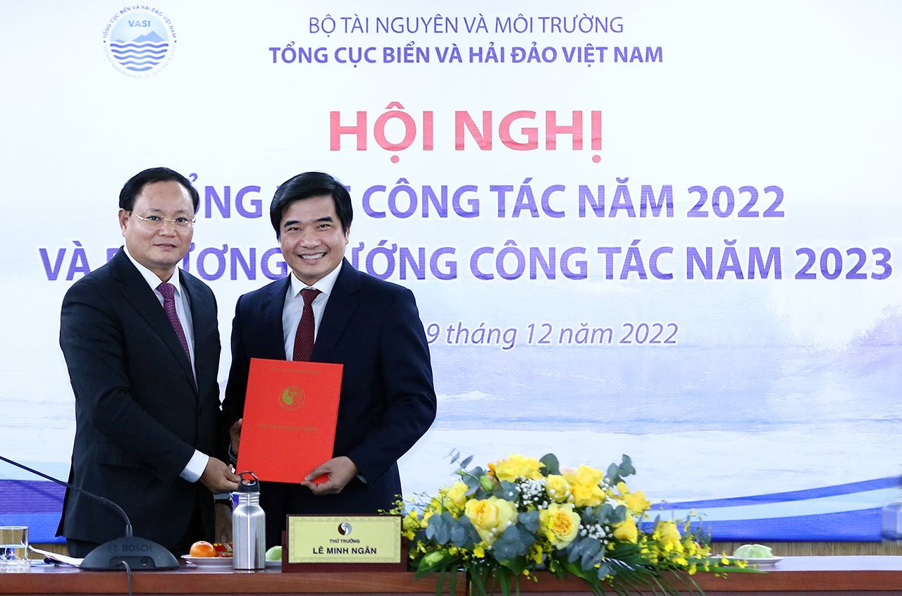 Ông Nguyễn Đức Toàn giữ chức Cục trưởng Cục Biển và Hải đảo Việt Nam