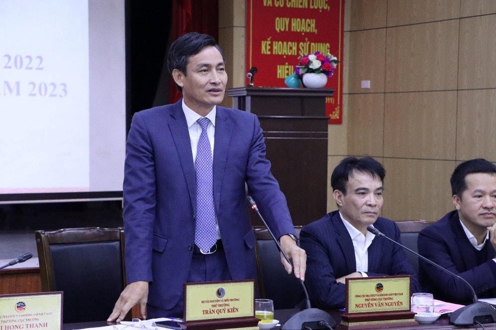 Tổng cục Địa chất và Khoáng sản Việt Nam hoàn thành 
 tốt các nhiệm vụ được giao