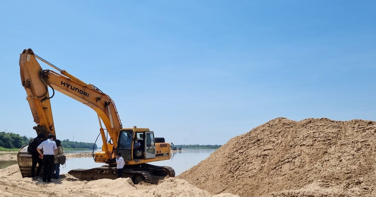 Năm 2023, Hà Nội sẽ đấu giá khai thác 6 mỏ cát
