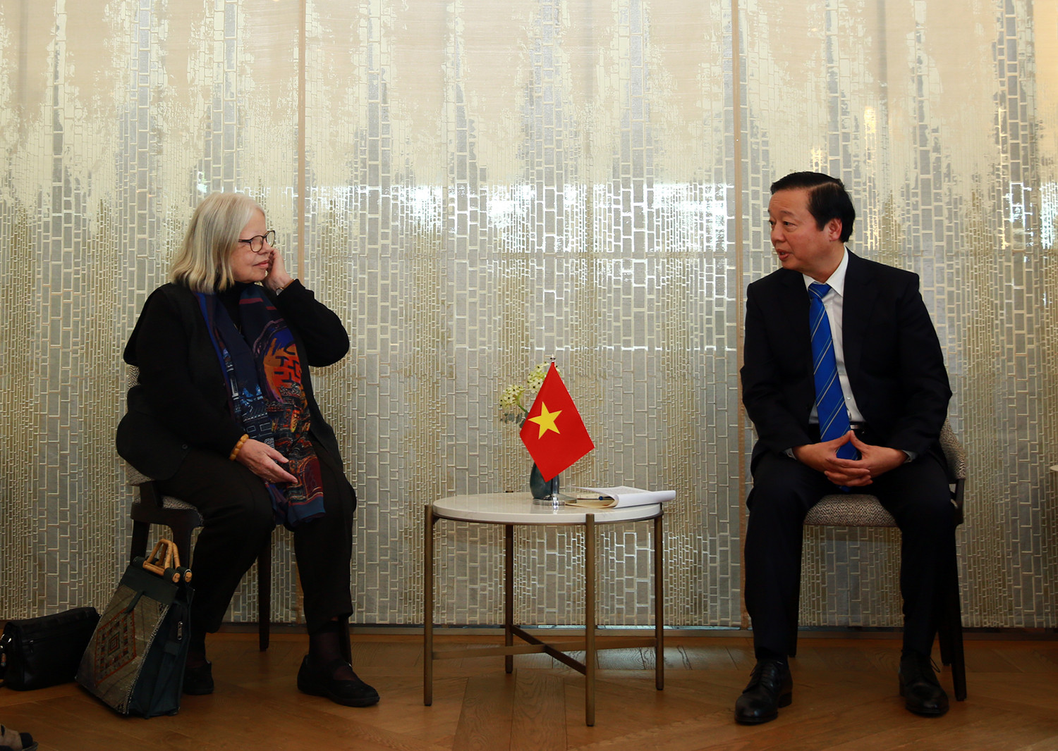 Phó Thủ tướng Trần Hồng Hà tiếp Chủ tịch Hội Hữu nghị Thụy Sĩ-Việt Nam - Ảnh 1.