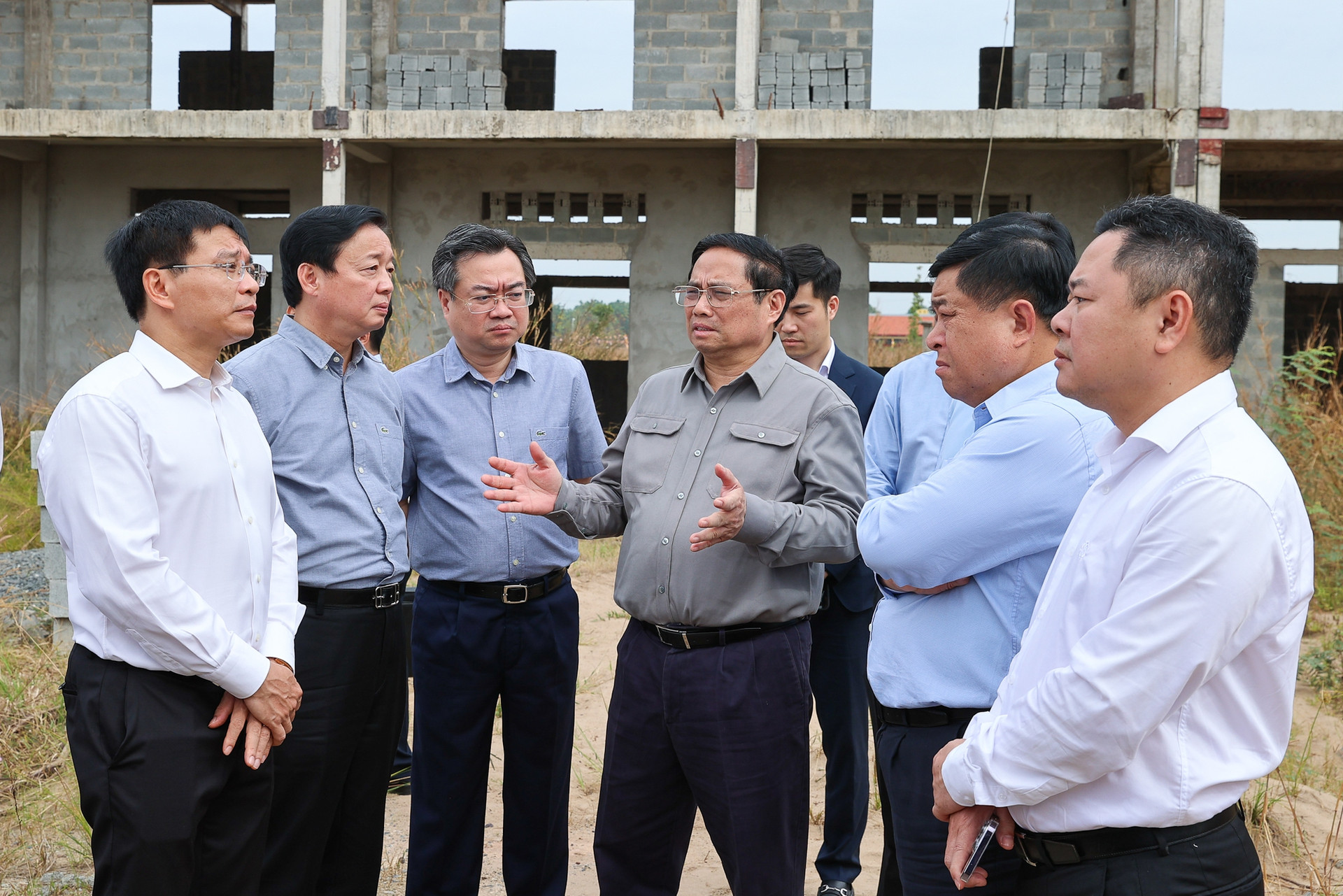 Thủ tướng kiểm tra, đôn đốc dự án sân bay Long Thành - Ảnh 12.