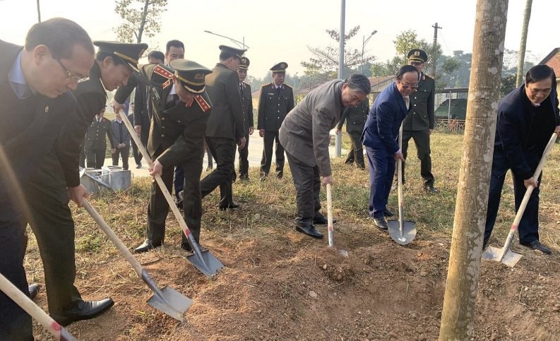 Bộ Công an phấn đấu năm 2025 đạt kết quả cao nhất trong Chương trình trồng 1 tỷ cây xanh