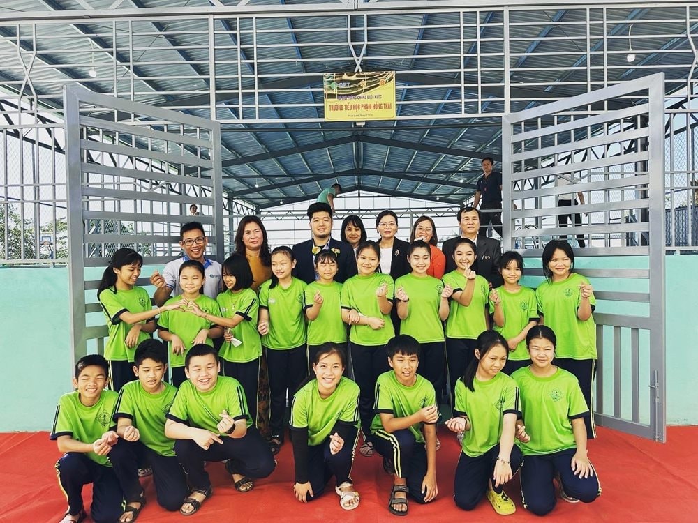 Tập đoàn Hanaka tài trợ xây dựng bể bơi học đường tại Đà Nẵng